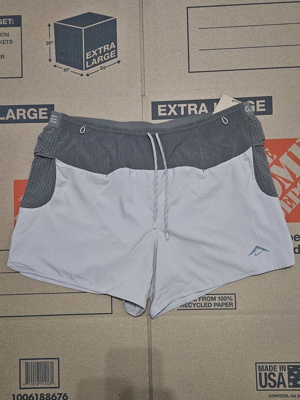 Nike Trail Second Sunrise Dri Fit Adv Grey Shorts